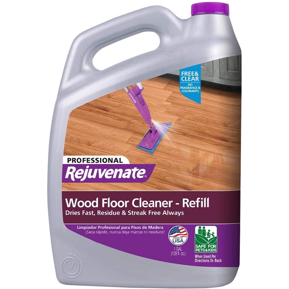 Rejuvenate HighPerformance Professional Hardwood Floor Cleaner Streak