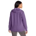 thumbnail image 3 of Just My Size Womens ComfortSoft EcoSmart Fleece Full-Zip Hoodie, 4X, 3 of 3