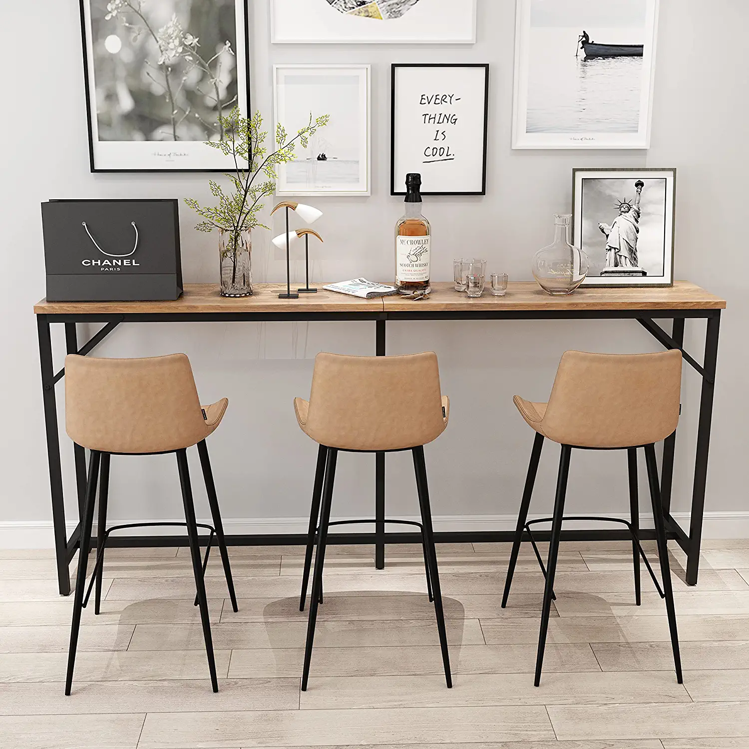 Buy HOMEFORT 47 Console Sofa Table Behind Couch, Narrow Enterway Table