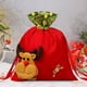 thumbnail image 4 of Christmas Gift Bag Christmas Decoration Bag Made Of Fabric Material Bundle Mouth Large Capacity Santa Claus Snowman Christmas Bag, 4 of 6