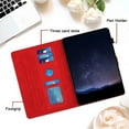 thumbnail image 2 of Dteck for for iPad Mini 7 (A17 Pro) 2024,iPad Mini 6 Generation 8.3 Inch Case 2021, Premium PU Leather Card Slots Adjustable Stand Cover with Auto Sleep/Wake Feature Protective Case, Red, 2 of 7