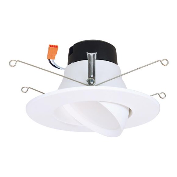 Halo 3008735 0.833 in. 7.2W LA5 Series LED Adjustable Retrofit Kit - Matte Warm White