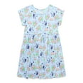 thumbnail image 2 of Bluey Girls’ Play Dress with Short Sleeves, 2-Pack, Sizes 4-12, 2 of 12