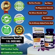 GoodlifePick Himalayan Shilajit Capsules 10,000mg, 90 Count - Natural Energy & Vitality