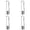 Silver 4 Packs, variant on Stainless Steel Fruit Core Remover Corer And Pear Corer Kitchen Hole Digging Tool