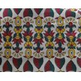 thumbnail image 4 of oneOone Georgette Viscose Fabric Leaves & Floral Block Print Fabric BTY 42 Inch Wide, 4 of 5