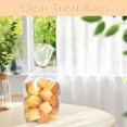thumbnail image 4 of Bottom Gusset Clear Gift Bags: 50Pcs 6x9 Inch Clear Cellophane Gift Treat Goodie Bags with 60pcs Twist Ties for Party Favor Packaging, Gift Mug Wrapping, Food Storage, 4 of 4
