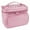 Pink, variant on Deago Makeup Travel Large Cosmetic Bag Case Organizer Pouch Portable Storage Toiletry Bags for Women, Pink