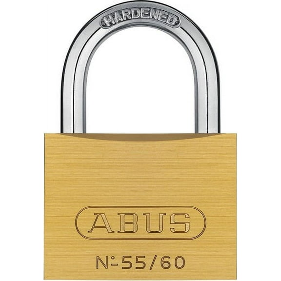 Abus 55/60KA 5601 Brass Body Padlock, Keyed Alike 5601