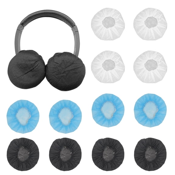 BESTYASH Nonwoven Gaming Ear Pads Assorted Color Enhanced Comfort 300Pcs