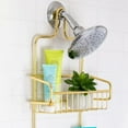 Better Houseware 886.2 Rustproof ExtraLarge Shower Caddy (Gold