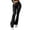 *Black, variant on Women's High Waist Faux Leather Flare Pants,Button Fly Stretch Bootcut Bell Bottom Pants For Women,Ladies Y2K Streetwear Party Trousers with Pockets,Brown,XS-2XL