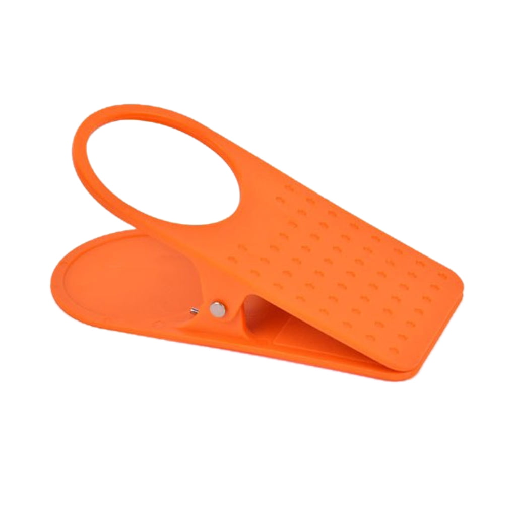 Clip On Cup Holder Desk Table Beverage Non for Slip Grip