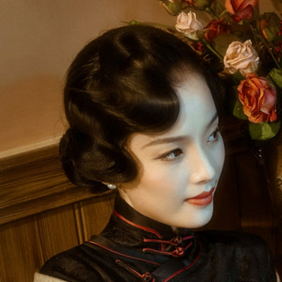 RENACLIPY Synthetic Curly Hair Wig for Women, Hairpiece Styling Set, Natural Look, and Comfortable