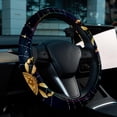 thumbnail image 6 of Constellation Car Wheel Covers | Steering Wheel Cover 14.5 Inch Printing PVC Leather Auto Accessories, 6 of 6