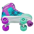 thumbnail image 6 of Roller Derby Girl's Adjustable Quad Star Roller Skate, Tie Dye Size Medium (3-6), 6 of 6