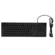 thumbnail image 1 of Teclado Para Juegos Con Cable 2Kw Clicks Slim Usb Juego De Teclado Retroiluminado Para Países De Habla Alemana Inevent EL006977-00, 1 of 6