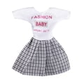 thumbnail image 2 of Adorable ni vestido uñeca para niña pulgadas, conjunto de zapatos, 1/6, ropa para fiesta uñecas, accesorios de vestir, regalos estilo 3 Baoblaze Vestido de muñeca de 12 pulgadas, 2 of 8