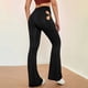 thumbnail image 3 of Pantalones ajustados Gibobby de maternidad Mujer diseño hueco negro M, 3 of 5