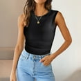 IERUPQWOE Womens Tank Tops 2024 Summer Slim Fitted Tops Casual Basic