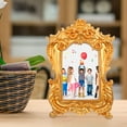 thumbnail image 2 of Miangastore Retro European Style Embossment Photo Frame Carved Vertical Picture Frame Photo Holder, 2 of 8