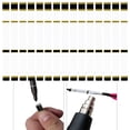 thumbnail image 2 of Mosiee 15Pcs/Set Stickers Paper Heat Shrink Tail Shaft Wraps, 2 of 8