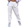 thumbnail image 3 of Qiylii Women Athletic Gym Sports Jogger Pants Thick Sweatpant Slacks Trousers, 3 of 5
