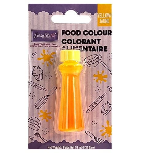 Food Colouring 10ml Yellow, Food Colouring Yellow