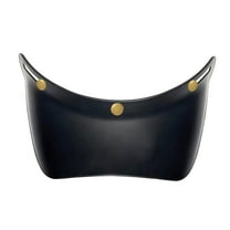 funtasica Helmet Visor 3 Snap Button Open Face Motorcycle Accessories Protective Cover