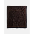 thumbnail image 2 of Scenario Women's Printed Square Scarf, Leopard, 2 of 3