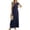 *Navy, variant on ClodeEU Women's Sleeveless Crewneck Tank Dress ,Casual Summer Maxi Dress Wine,Womens Plus XXL