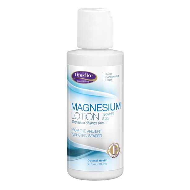 LifeFlo Magnesium Lotion Magnesium Chloride Supplement Sourced from
