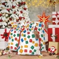 thumbnail image 5 of Linen Bundle Pocket Gift Bag Drawstring Opening And Closing Method For Christmas Birthday Anniversary As A Gift Packaging Small Multicolored Building Block (12), 5 of 8