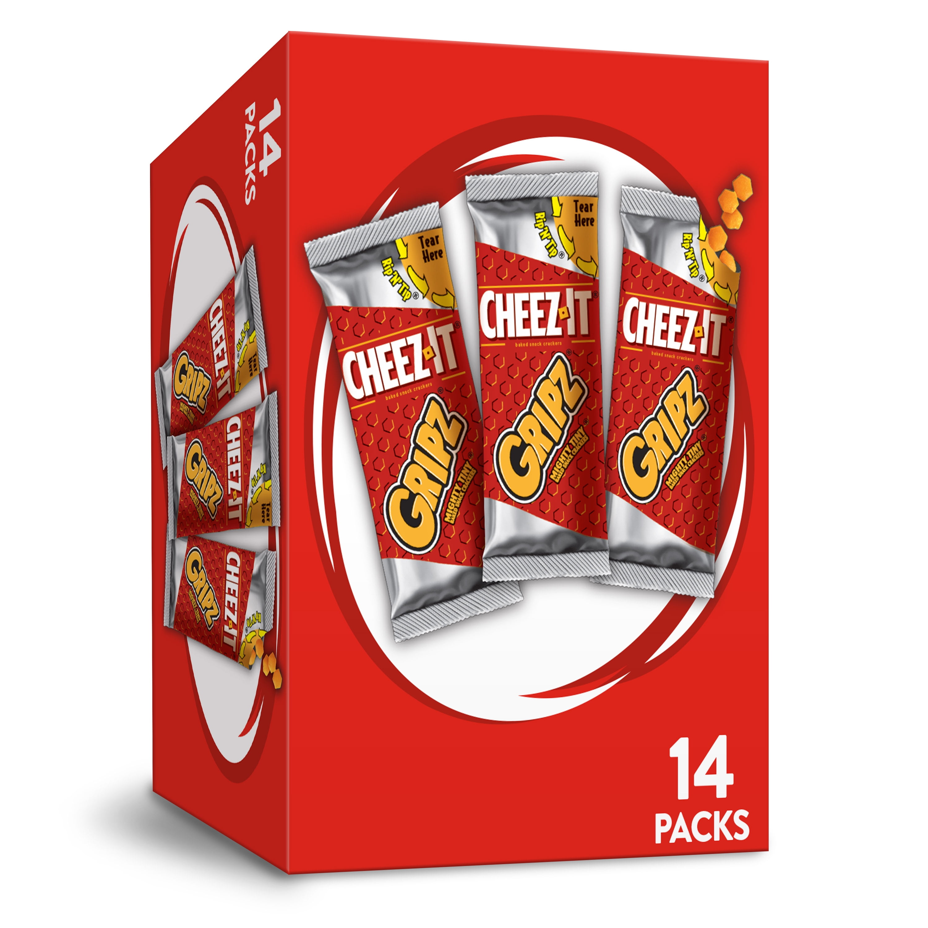 Cheez It Tiny Baked Snack Cheese Crackers Original 12 6 Oz
