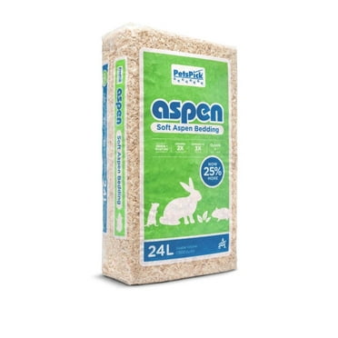 Pets Pick 24L Aspen Bedding, Hard Wood