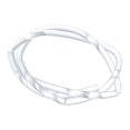 thumbnail image 1 of 10 mm 0,39" 1 m 3,28 Pies Universal Coche Fibra Óptica Cable Transparente - 1 Unidad, 1 of 1