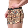 thumbnail image 4 of Balery Traditional Tribal Aztec Men's Boxer Briefs, Soft and Breathable Cotton Underwear with nylon Waistband-XX-Large, 4 of 9