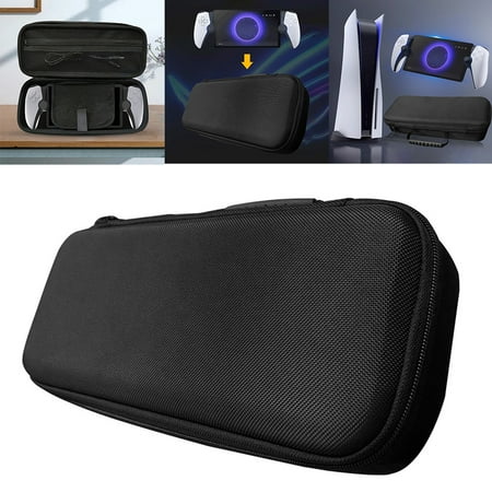 HBASD EVA Hard Carrying Case Shockproof Carrying Case Bag for PS5 Portal Black