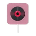 thumbnail image 1 of Reproductor de CD de pared, radio FM, Bluetooth, USB, MP3, rosa, 1 of 8