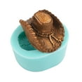 thumbnail image 3 of Milue Cowboy Hat Silicone Mold Fondant Chocolate Candy Jelly Mold Cake Decorating Tray, 3 of 10