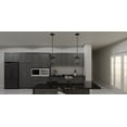 thumbnail image 3 of Quoizel Selma 3-Light Matte Black Pendant Light, 3 of 8