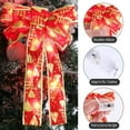 thumbnail image 3 of Cheapark LED-Lighted Christmas Tree/Wreath Bow - Warm Lights for Tree Topper, Indoor/Outdoor Decor for Xmas Holiday Ambiance, 3 of 6