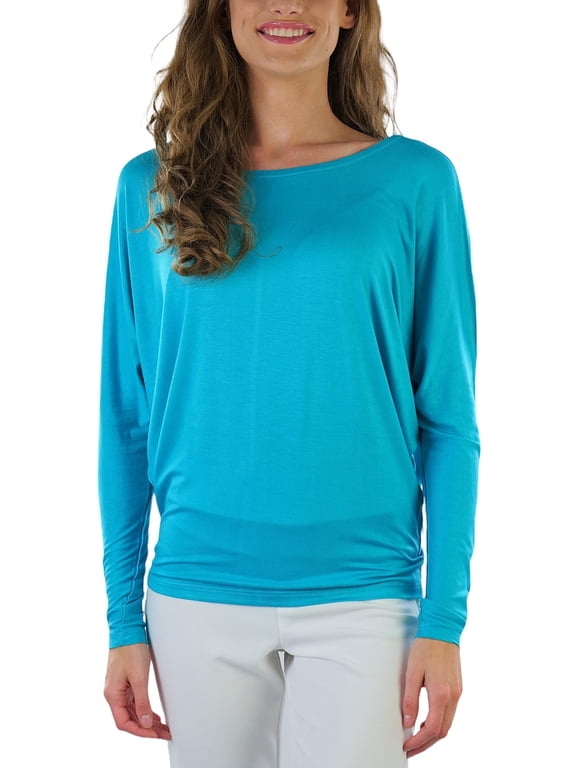 ToBeInStyle Women's Long Sleeve Dolman Top
