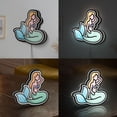 thumbnail image 2 of Mermaid 3D Novelty Light Box, Cute Ocean Fantasy Decor, Magical Sea Creature Room Light (Height 20 inch, 50cm), 2 of 9