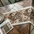 thumbnail image 4 of Oubit Table Runnerwith Tassels,Jute Table Runner Jacquard Table Runner Decoration Jacquard Jute Table Runner Ultra Responsive, 4 of 5