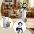 thumbnail image 6 of kowaku Ceramic Lady with Dog Statue Girl Figurine Collection Table Centerpiece Ornament Sculpture for Bedroom Entrance Cabinet Shelf Style A, 6 of 9