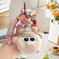 thumbnail image 7 of Hometravel Plush Toy Keychain, Soft Stuffed Animal Figure with Metal Key Ring, Cute Character Accessory for Keys, Backpack, Bag Charm Decoration, 7 of 7