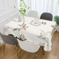 thumbnail image 2 of Yayeee Tablecloths 54" x 72" Rectangle Wrinkle Resistant Party Table Cover, Beige Rabbits and Carrots, 2 of 8