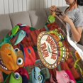 thumbnail image 3 of Dinosaur Train anti-pilling, suave, ligera, esponjosa y acogedora de lujo para hogar y cocina – Perfecta para niños y adultos, 100 x 150 cm, 3 of 6