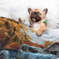 thumbnail image 3 of Sigee Rustic Vintage Truck Autumn for Pet Blanket for Dog Cat Puppy Blanket Cat Blankets for Small and Medium Pets-Medium, 3 of 8